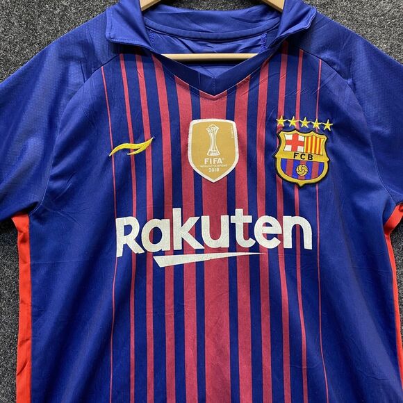 FC Barcelona 2017-2018 Samuel Umtiti #23 Football Soccer Jersey Youth Large - Picture 3 of 9